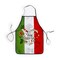 Italian Aprons for Women - Retro Grunge Italian Kitchen Apron Colosseum Heritage Traditional Mediterranean Diet Typographic Elements Aprons for Men Women Waterproof